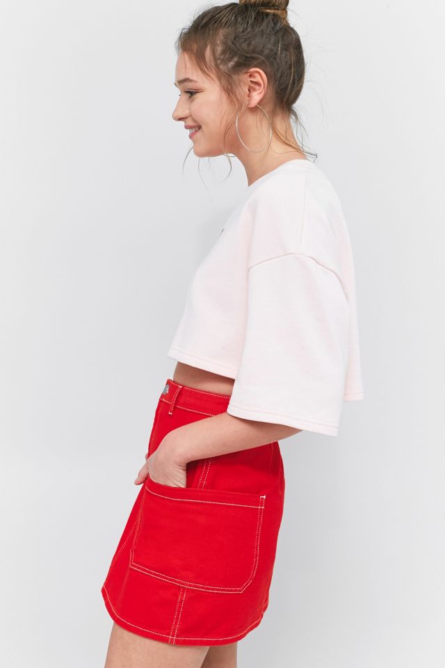 VFILES Pink Cropped T-Shirt #5