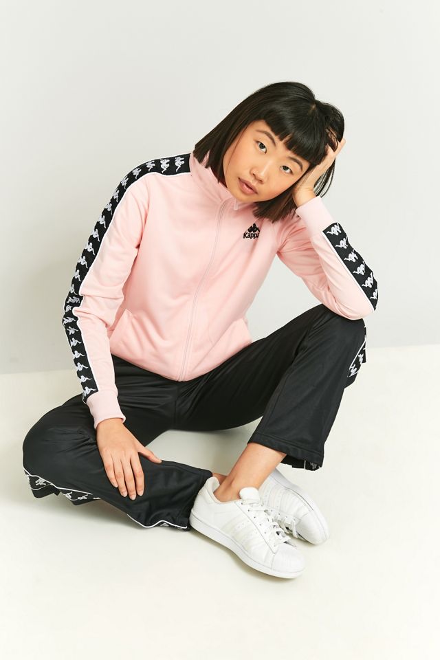 Kappa - 新品 Kappa トラックジャケット＆レギンス ピンク Kappa Pink Tracksuit Jacket | Urban Outfitters UK