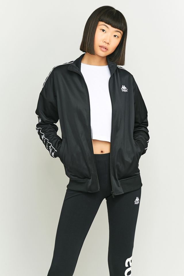 Kappa Giacca Tuta Nera Urban Outfitters IT
