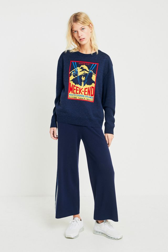 J.won Le Weekend Navy Blue Jumper #4