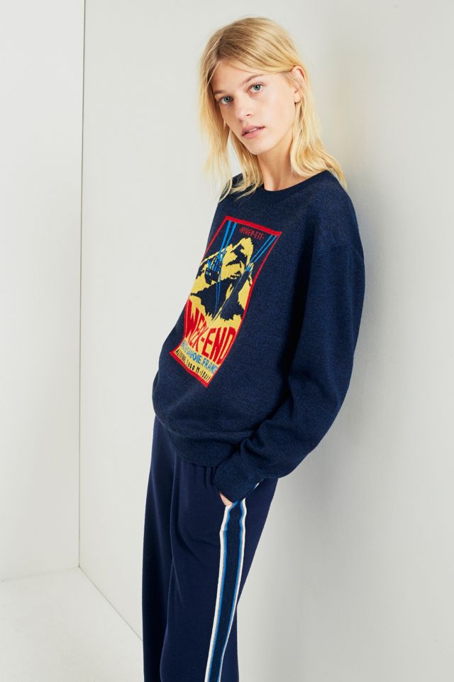 J.won Le Weekend Navy Blue Jumper #5