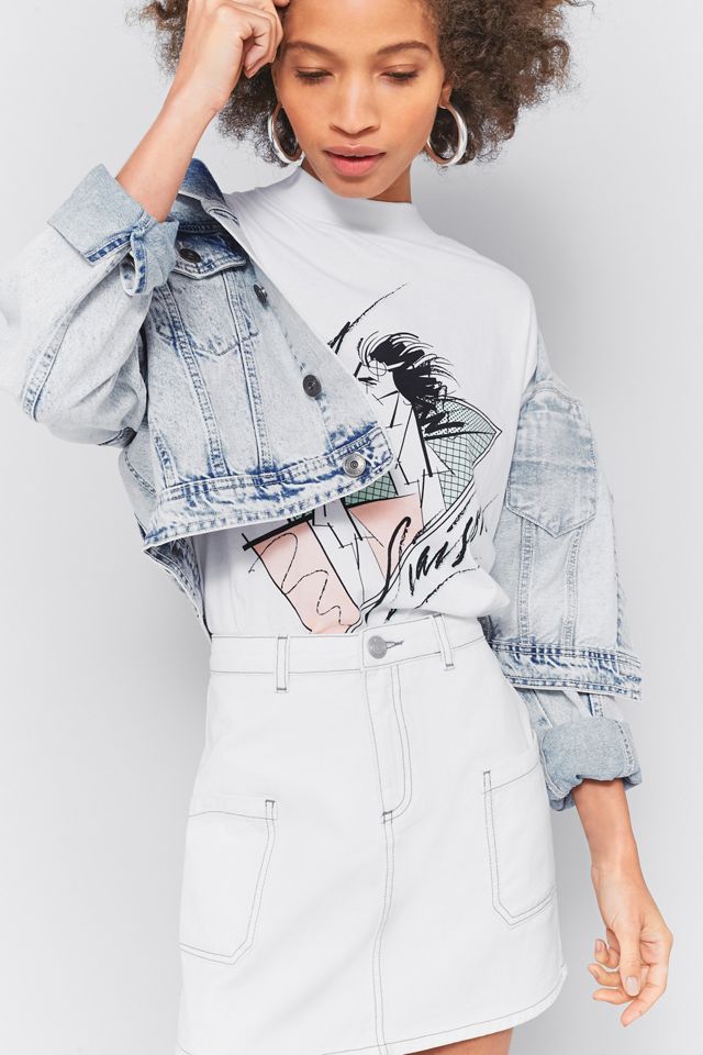 Client Liaison Sunblock White Mid-Sleeve T-Shirt #4