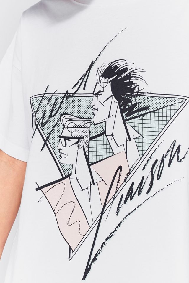 Client Liaison Sunblock White Mid-Sleeve T-Shirt #5