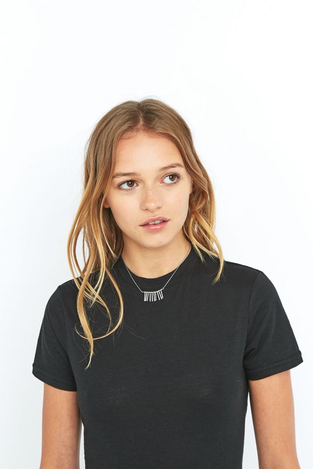 Economico Lunedi Black Row Top #2