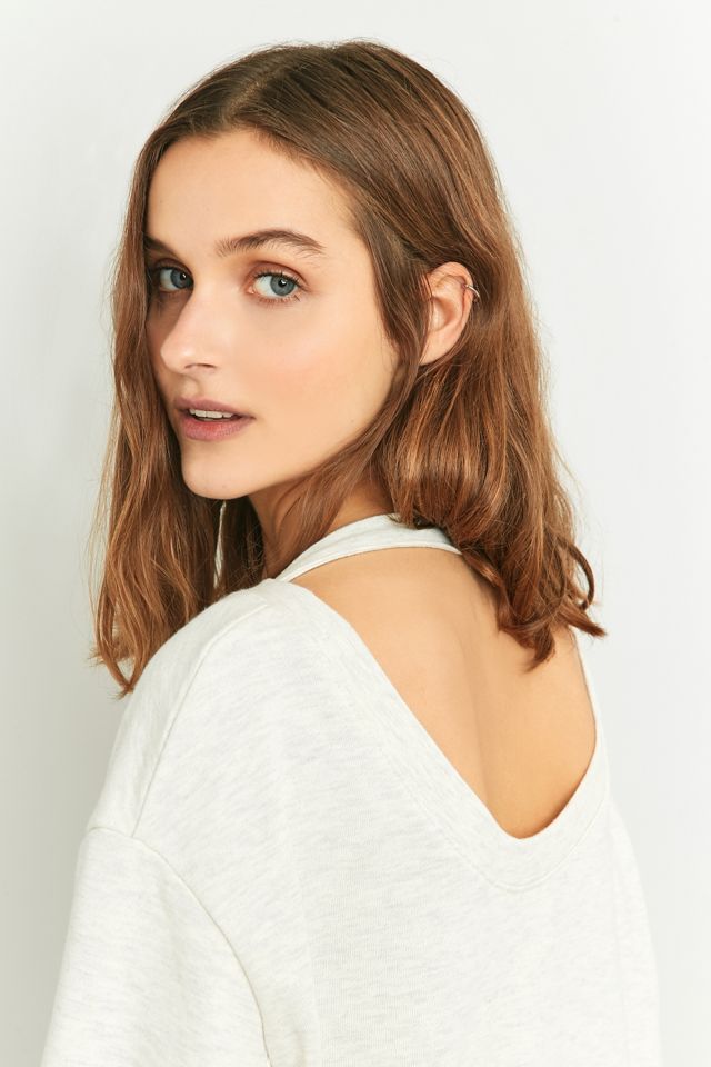 Cheap Monday Blitz Oversized Grey Sweatshirt #5
