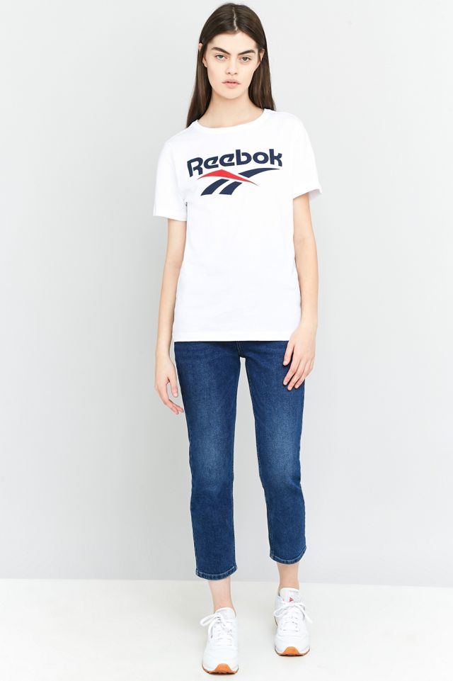 Reebok - T-shirt logo blanc #1