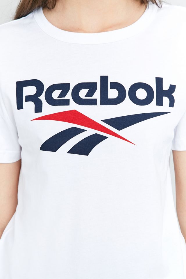 Reebok - T-shirt logo blanc #2