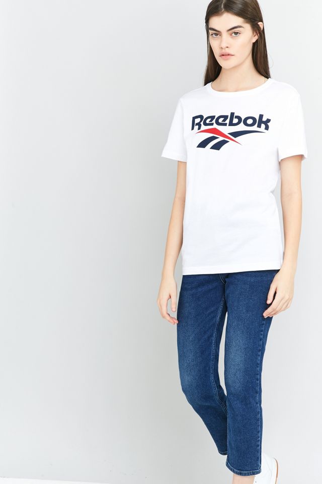 Reebok - T-shirt logo blanc #4