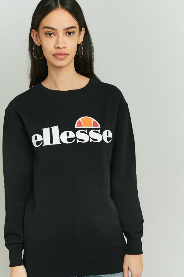 Ellesse Agata Black Sweatshirt