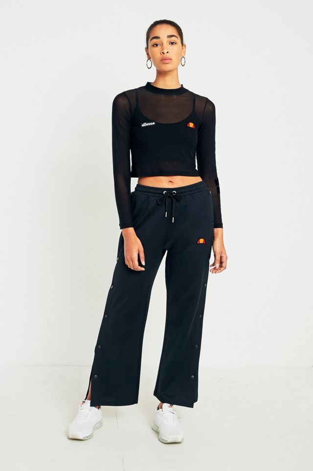 Ellesse Camicia Trasparente a Doppio Strato Cropped #4