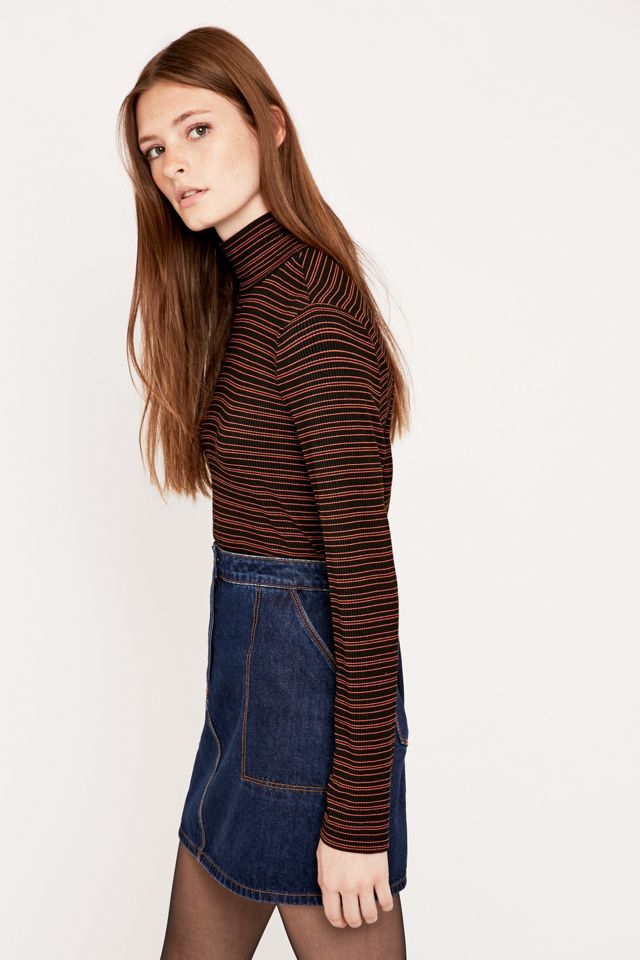 Urban Outfitters – Bleistiftrock aus Denim  #1
