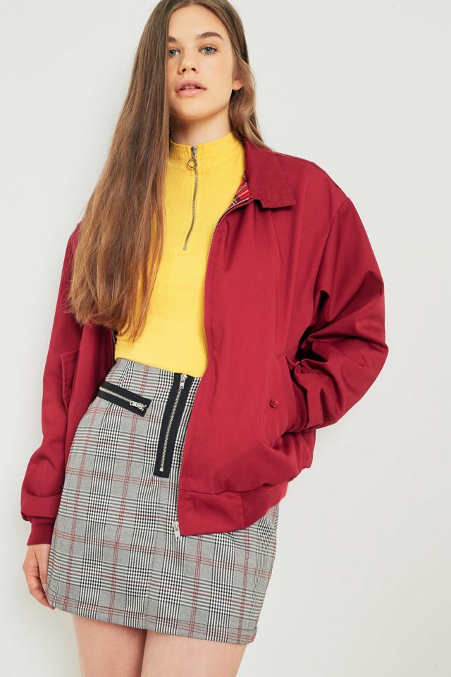 Urban Outfitters Checked Zip Mini Skirt #5