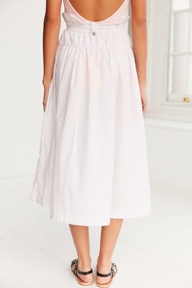 Silence + Noise Gerald Paperbag Midi Skirt #1