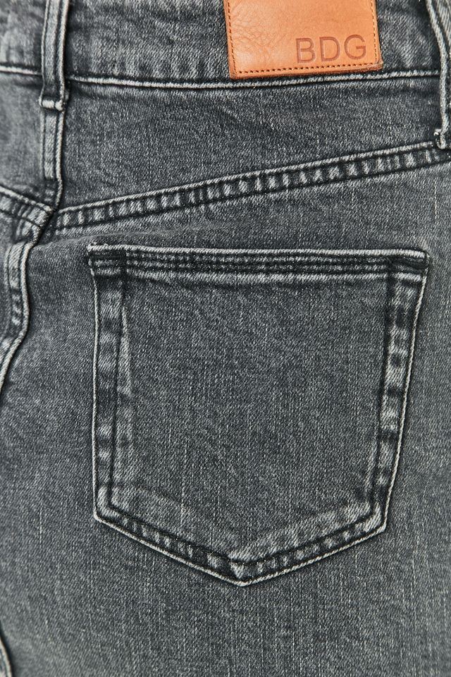 BDG - Jupe crayon midi Penn en jean noire #5