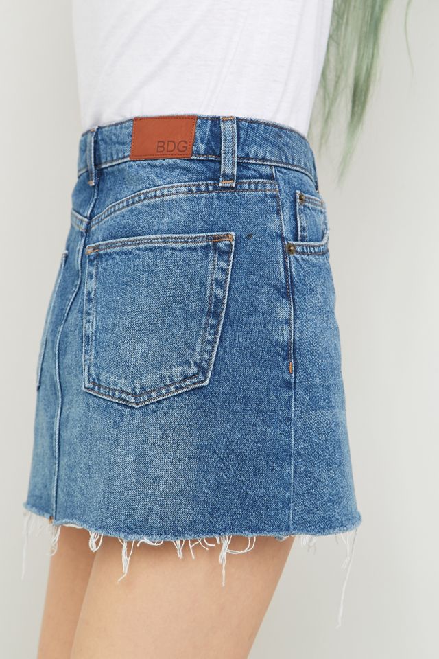 BDG Five Pocket Skater Denim Indigo Mini Skirt #2