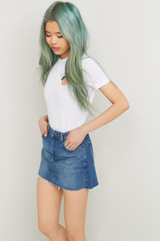 BDG Five Pocket Skater Denim Indigo Mini Skirt #5