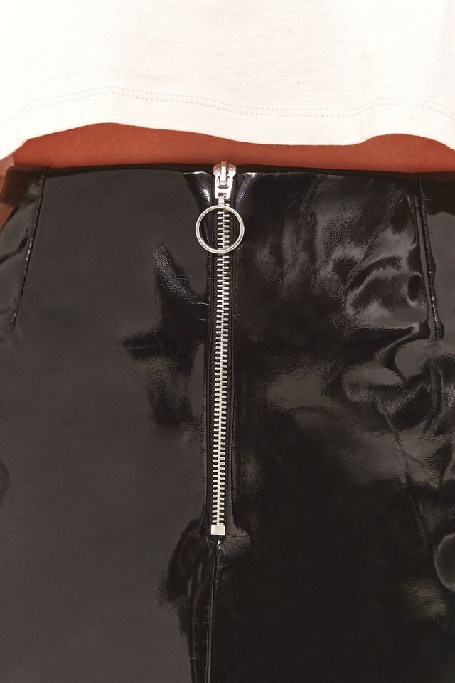 Light Before Dark Vinyl Mini Skirt #5