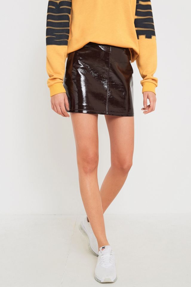 Urban Outfitters Vinyl Pelmet Skirt #1