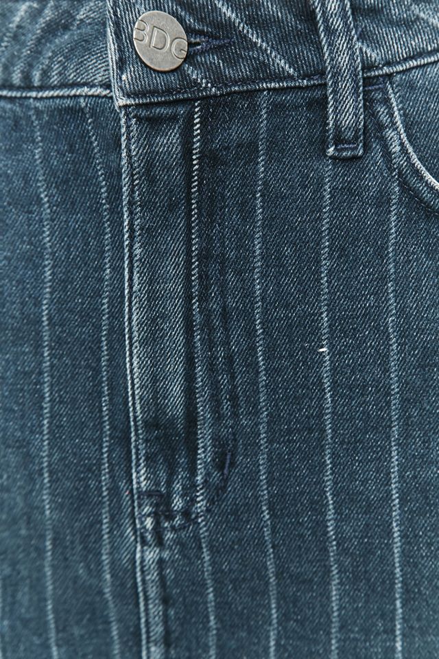 BDG - Minijupe crayon en jean à rayures #5