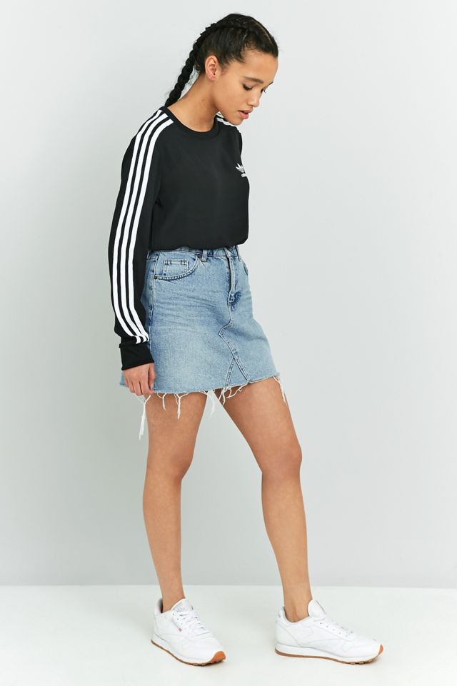 BDG 5-Pocket Notched Denim Mini Skirt #5
