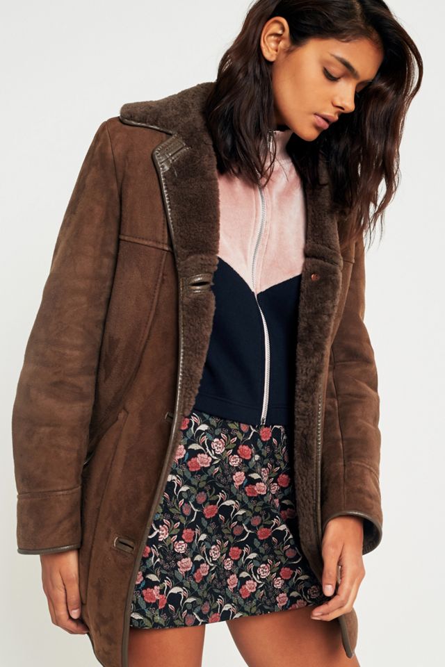 Urban Outfitters Floral Tapestry A-Line Mini Skirt #5