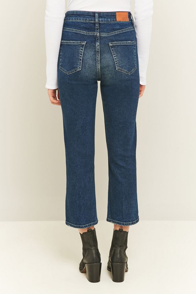 BDG - Jean évasé court bleu foncé vintage #3