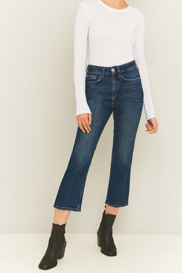BDG - Jean évasé court bleu foncé vintage #4