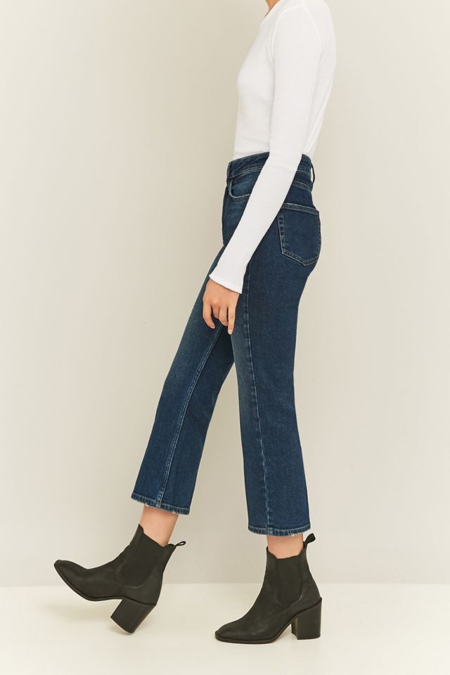 BDG - Jean évasé court bleu foncé vintage #5