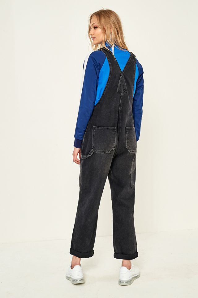 BDG Boyfriend Washed Black Dungarees #3
