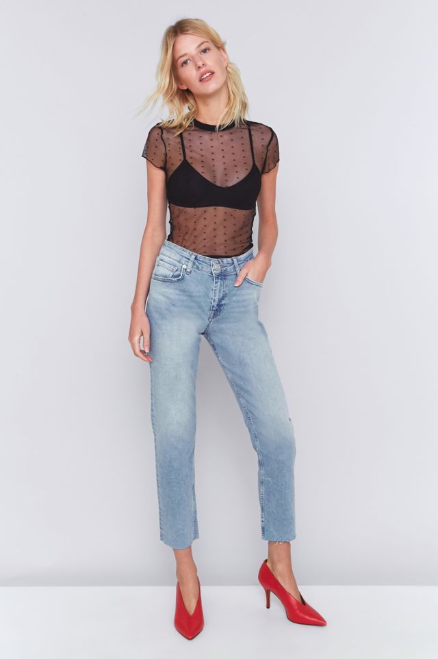 Urban outfitters slim straight hot sale jeans