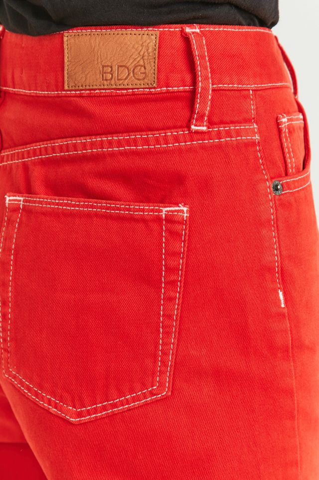 BDG Red Mom Jeans #5