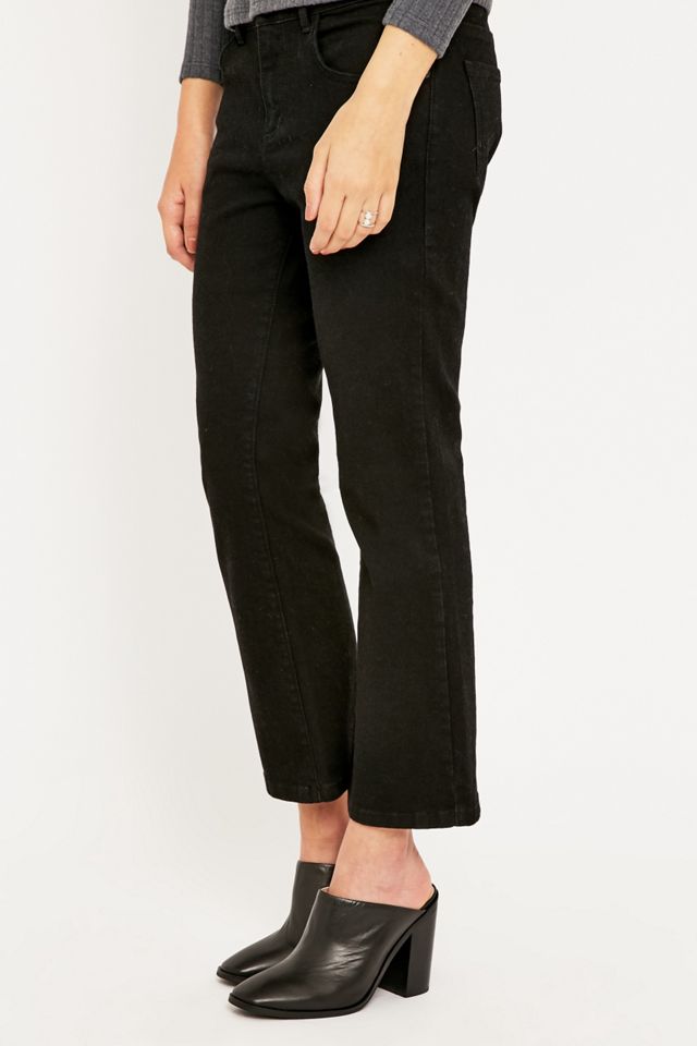 BDG Black Kick Flared Jeans #1