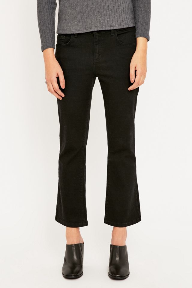 BDG Black Kick Flared Jeans #5