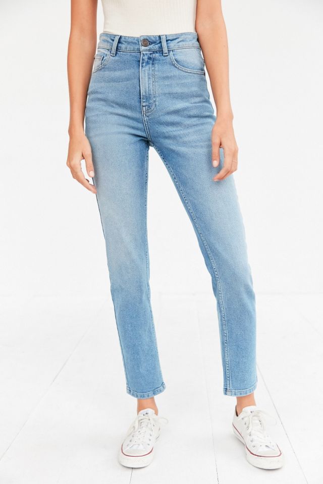 BDG High Waisted Indigo Girlfriend Jeans Urban Outfitters UK