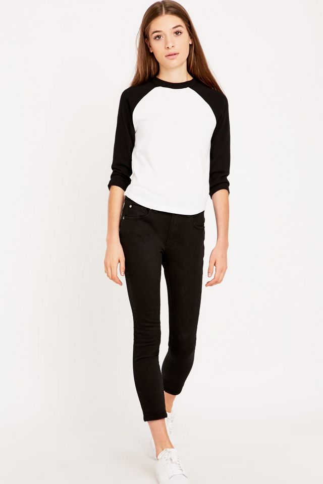 BDG Drainpipe Black Skinny Jeans #5