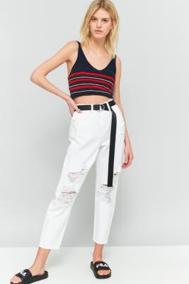 white mom jeans urban outfitters