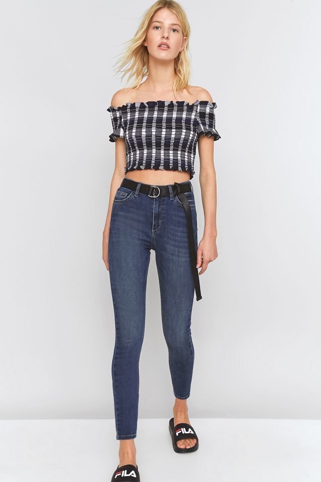 BDG Pine Dark Vintage Wash High Waisted Super Skinny Jeans #2