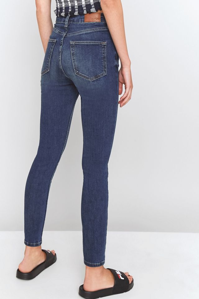 BDG Pine Dark Vintage Wash High Waisted Super Skinny Jeans #3