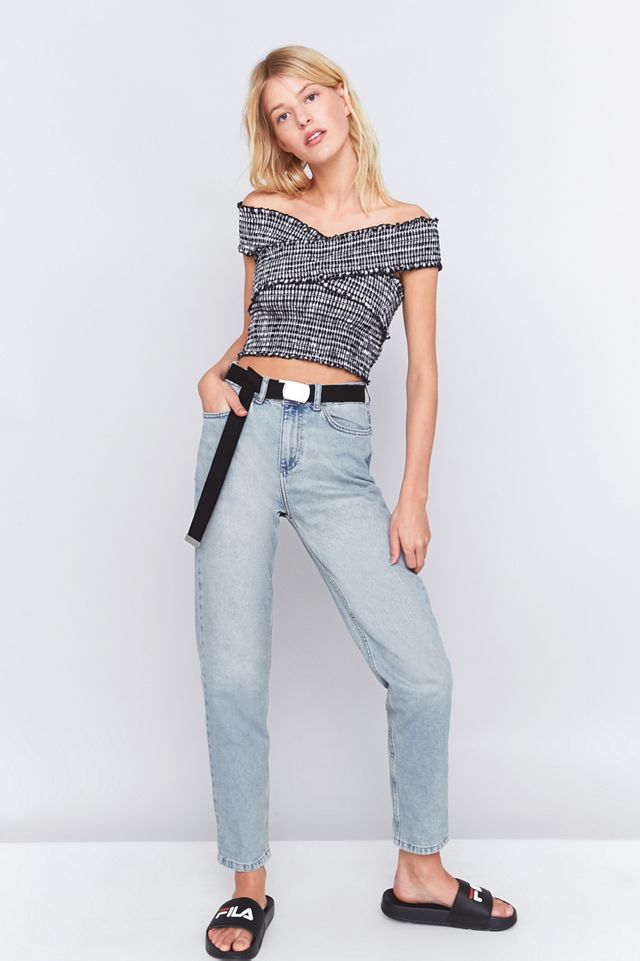 BDG Mom Bleached Jeans