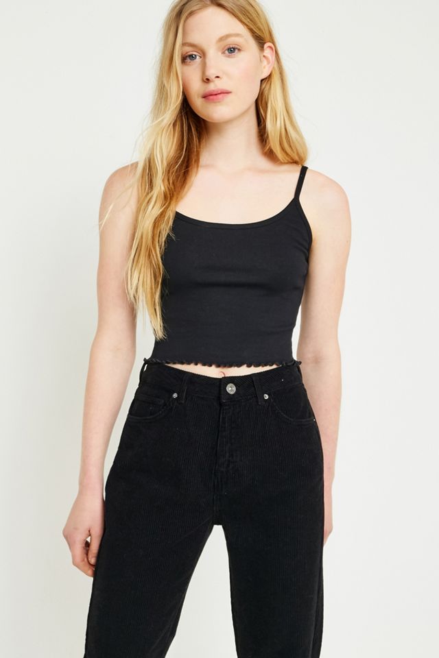 BDG Mom Pantaloni In Velluto a Coste Nero #2
