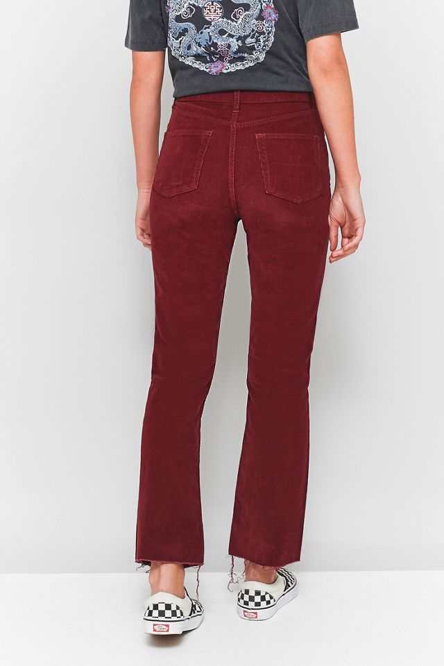 BDG Kick Burgundy Corduroy Jeans #3