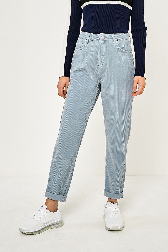 Isaac dishonest bush BDG Mom Sky Blue Corduroy Jeans | Urban Outfitters UK