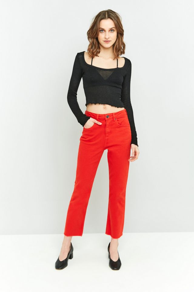 Jean wideleg clouté - Teen MANGO France métropolitaine