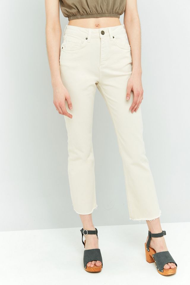 BDG Kick Flare Ecru Jeans #2