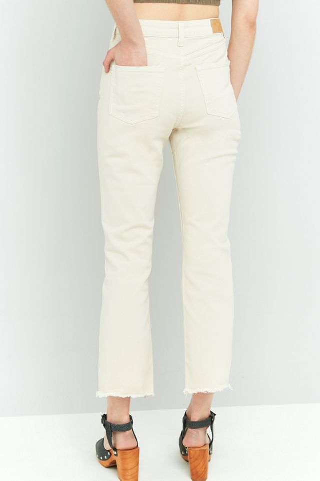BDG Kick Flare Ecru Jeans #3