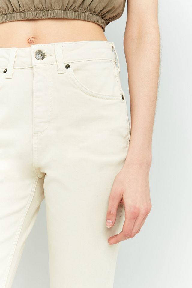 BDG Kick Flare Ecru Jeans #5