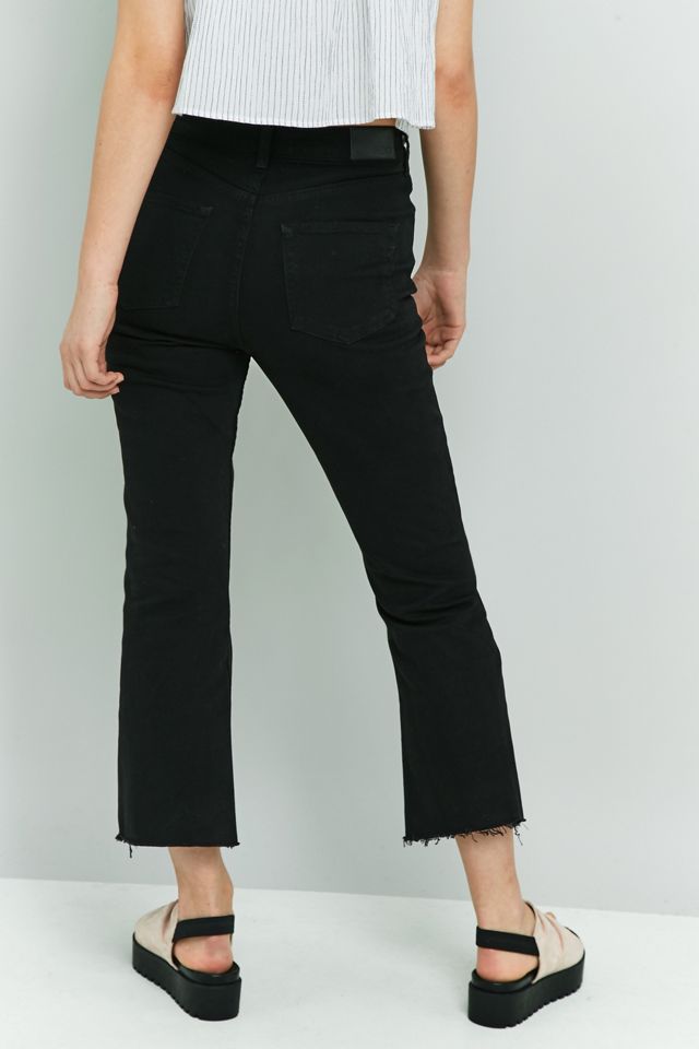 BDG Kick Flare Black Jeans #10