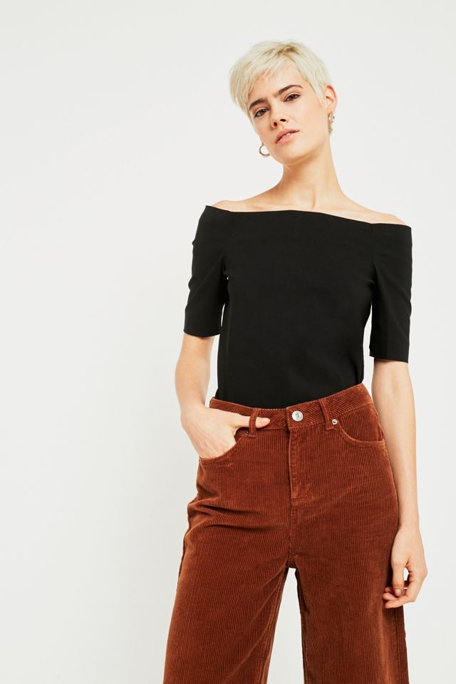 BDG Flood Wide Leg Brown Corduroy Jeans #3