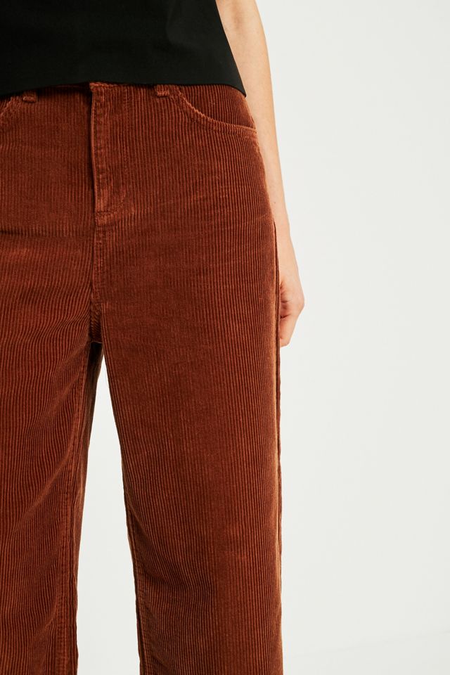 BDG Flood Wide Leg Brown Corduroy Jeans #5