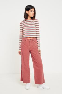 pink corduroy pants urban outfitters